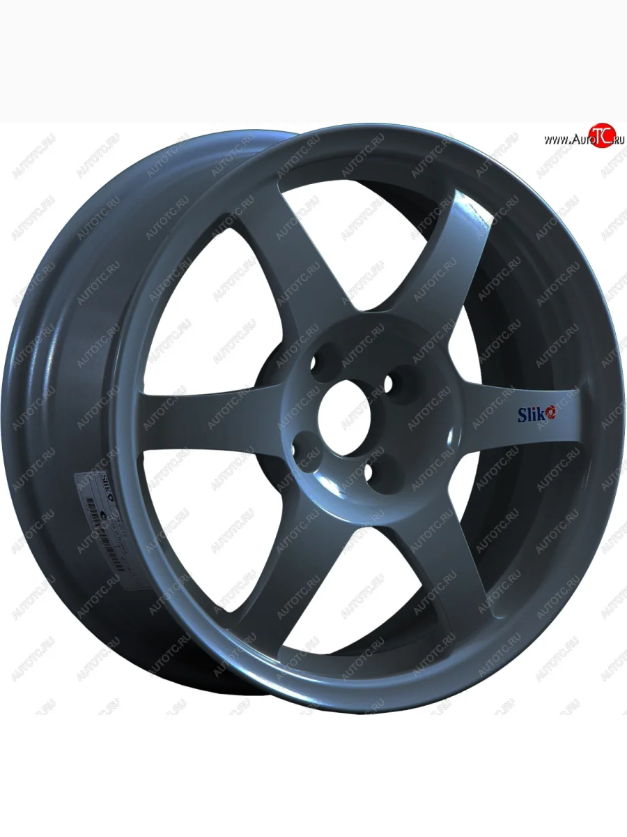 Кованый диск Slik Classik 6.5x16 (Металлик графит матовый)   (Цвет: Металлик графит матовый)  в Самаре Самарской области