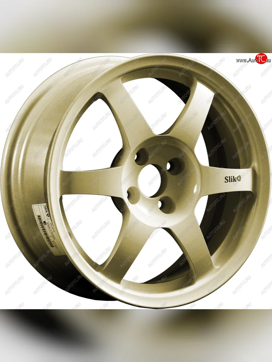 Кованый диск Slik Classik 6.5x16 (Металлик золотой)   (Цвет: Металлик золотой)  в Самаре Самарской области