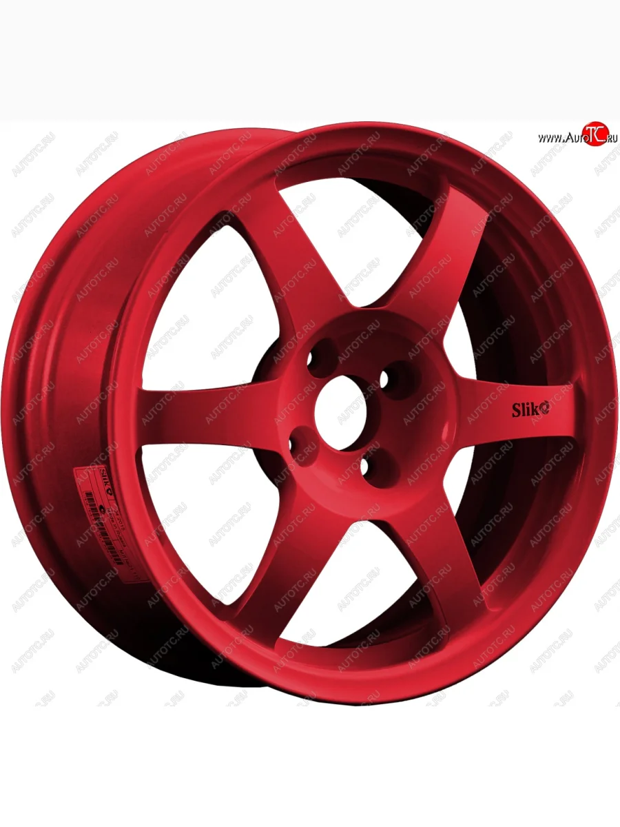 Кованый диск Slik Classik 6.5x16 (Красный)   (Цвет: Красный)  в Самаре Самарской области
