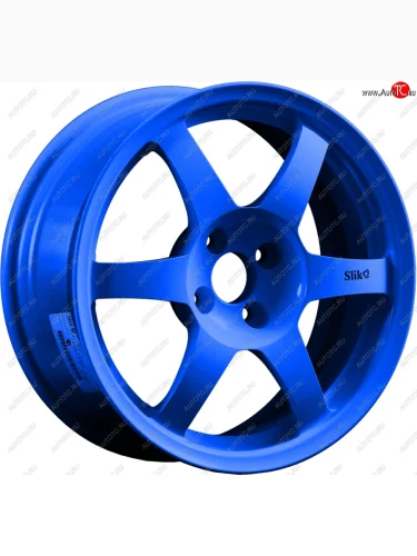 Кованый диск Slik Classik 6.5x16 (Candy синий) (Цвет: Candy синий) 