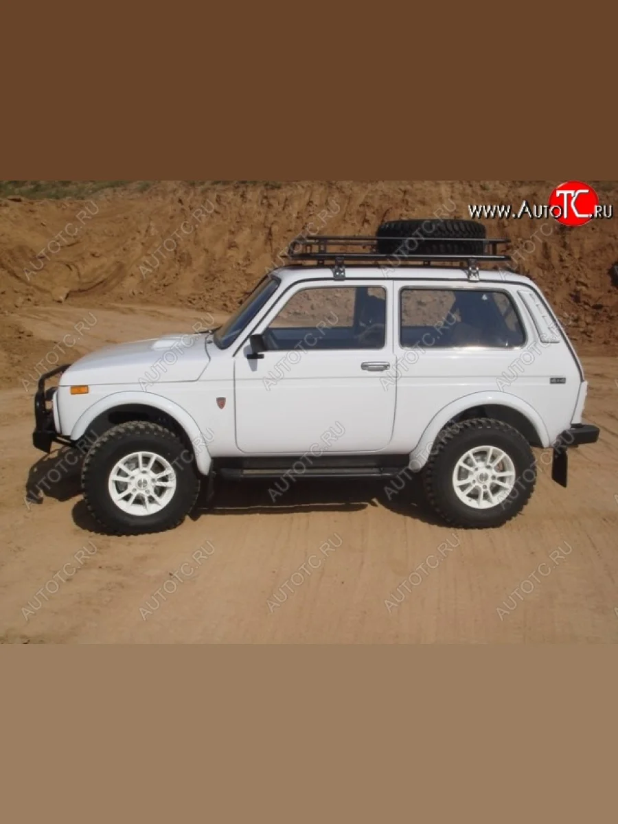 Комплект накладок на арки (круглые) Stan  Лада ВАЗ  Нива 4х4  2121, нива 4х4 ( 2131,  2121 Бронто,  2121,  2121 (Legend)) (Неокрашенные)  с доставкой в г. Керчь