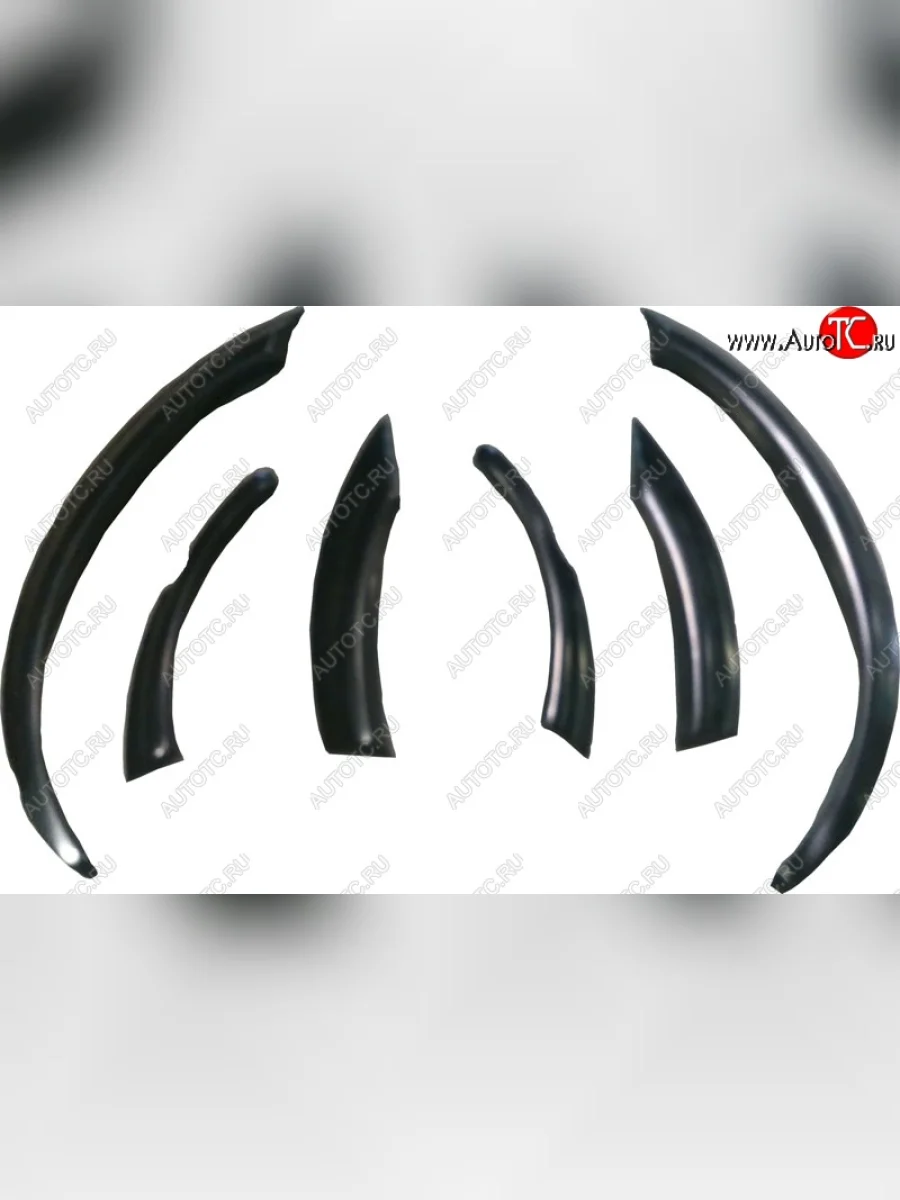 Комплект накладок на арки Stan (узкие)  Chevrolet Niva (2002-2020) 2123 (Неокрашенные)  с доставкой в г. Керчь