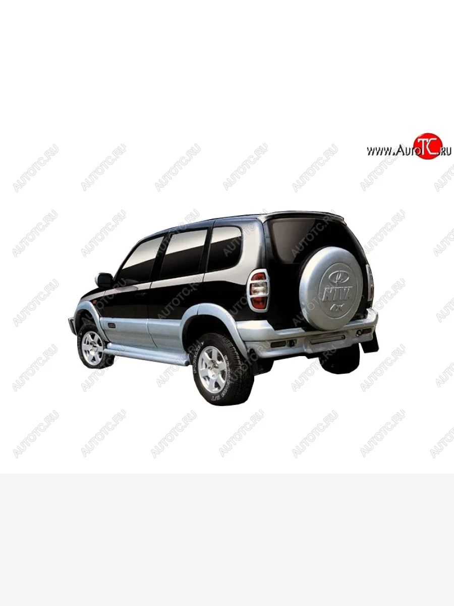 Комплект накладок на арки Stan (широкие)  Chevrolet Niva (2002-2008) 2123 (Неокрашенные)  с доставкой в г. Керчь
