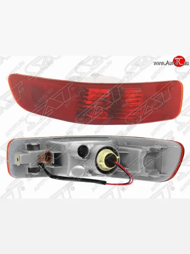 Левый фонарь в задний бампер SAT Mitsubishi Outlander XL (CW)  рестайлинг (2010-2013)