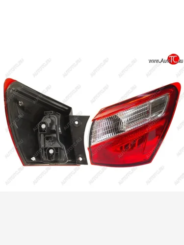 Правый фонарь (внешний) SAT Nissan Qashqai 1 J10 рестайлинг (2010-2013)