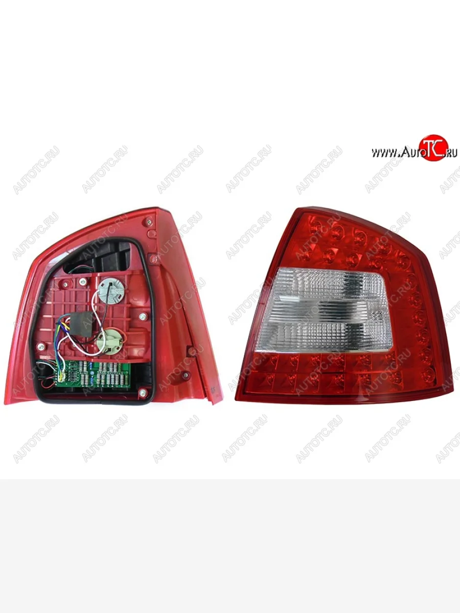 Правый фонарь SAT (диодный)  Skoda Octavia (2008-2013) A5  в Керчи Республика Крым