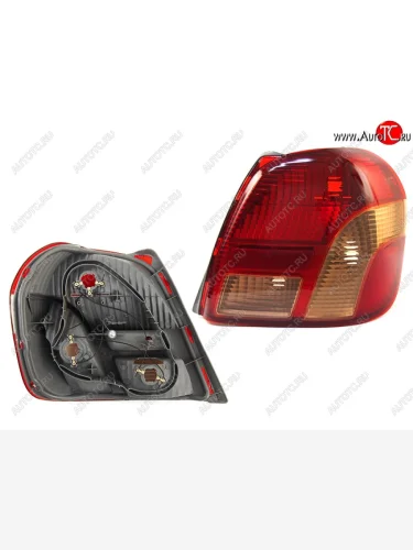 Правый фонарь SAT Toyota Echo XP10 седан дорестайлинг (1999-2002)