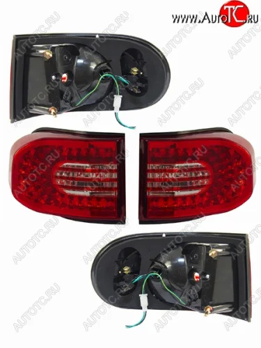 Комплект задних фонарей (диодные) SAT Toyota FJ-Cruiser (2006-2018)