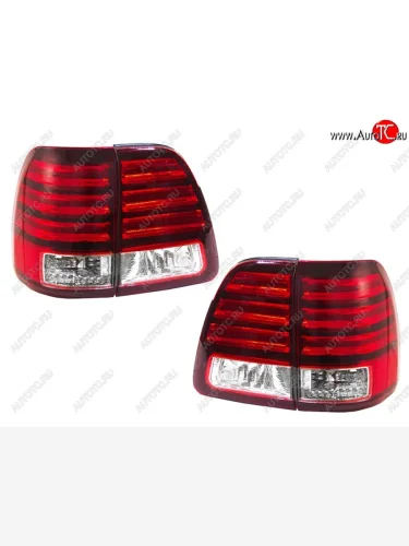 Комплект задних фонарей (диодные) SPORT TYPE SAT Toyota Land Cruiser  10 100 (1998-2007) дорестайлинг, 1-ый рестайлинг, 2-ой рестайлинг
