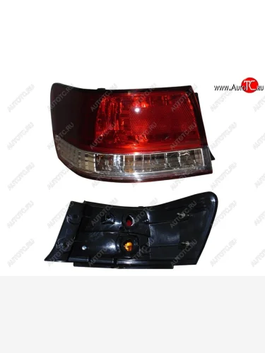 Левый фонарь (внешний) SAT Toyota Mark 2 X100 седан (1996-2000)