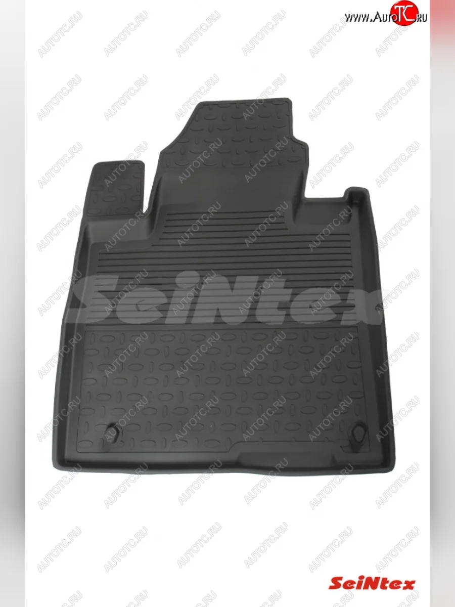 Износостойкие коврики в салон Seintex (с высоким бортом) Hyundai Santa Fe TM рестайлинг (2020-2022)  в Керчи Республика Крым