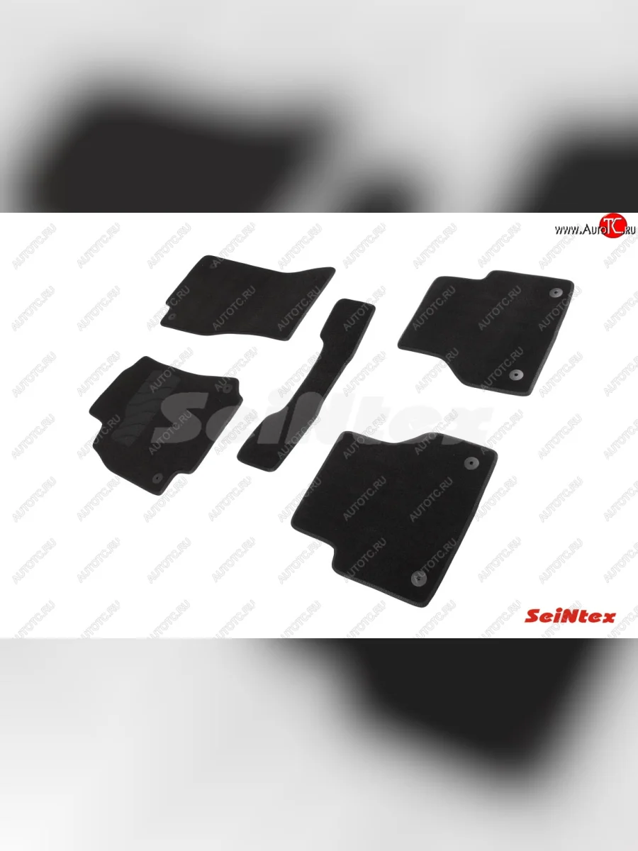Комплект ворсовых ковриков в салон Seintex Audi A7 4K лифтбэк дорестайлинг (2018-2023)  в Перми Пермском крае