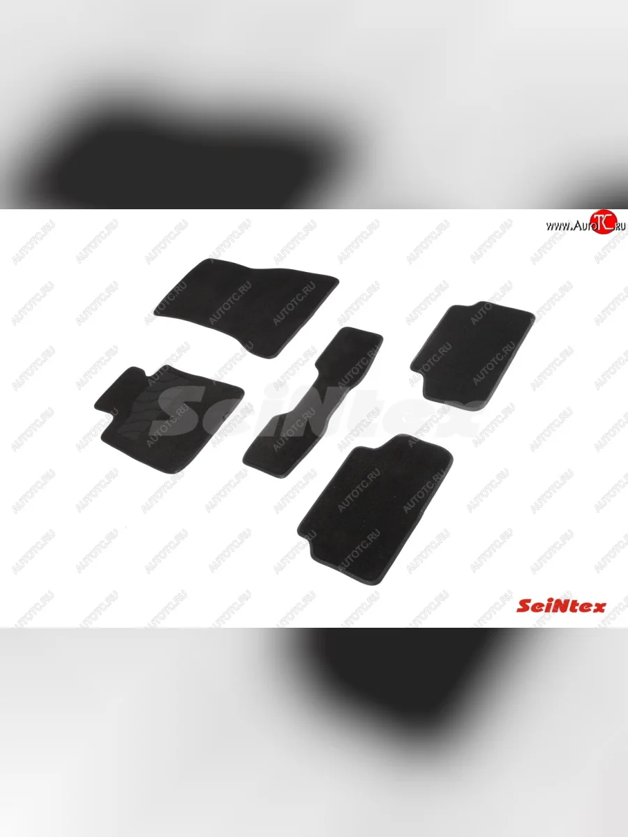 Комплект ворсовых ковриков в салон 4WD Seintex BMW 5 серия G30 дорестайлинг, седан (2016-2020)  в Перми Пермском крае