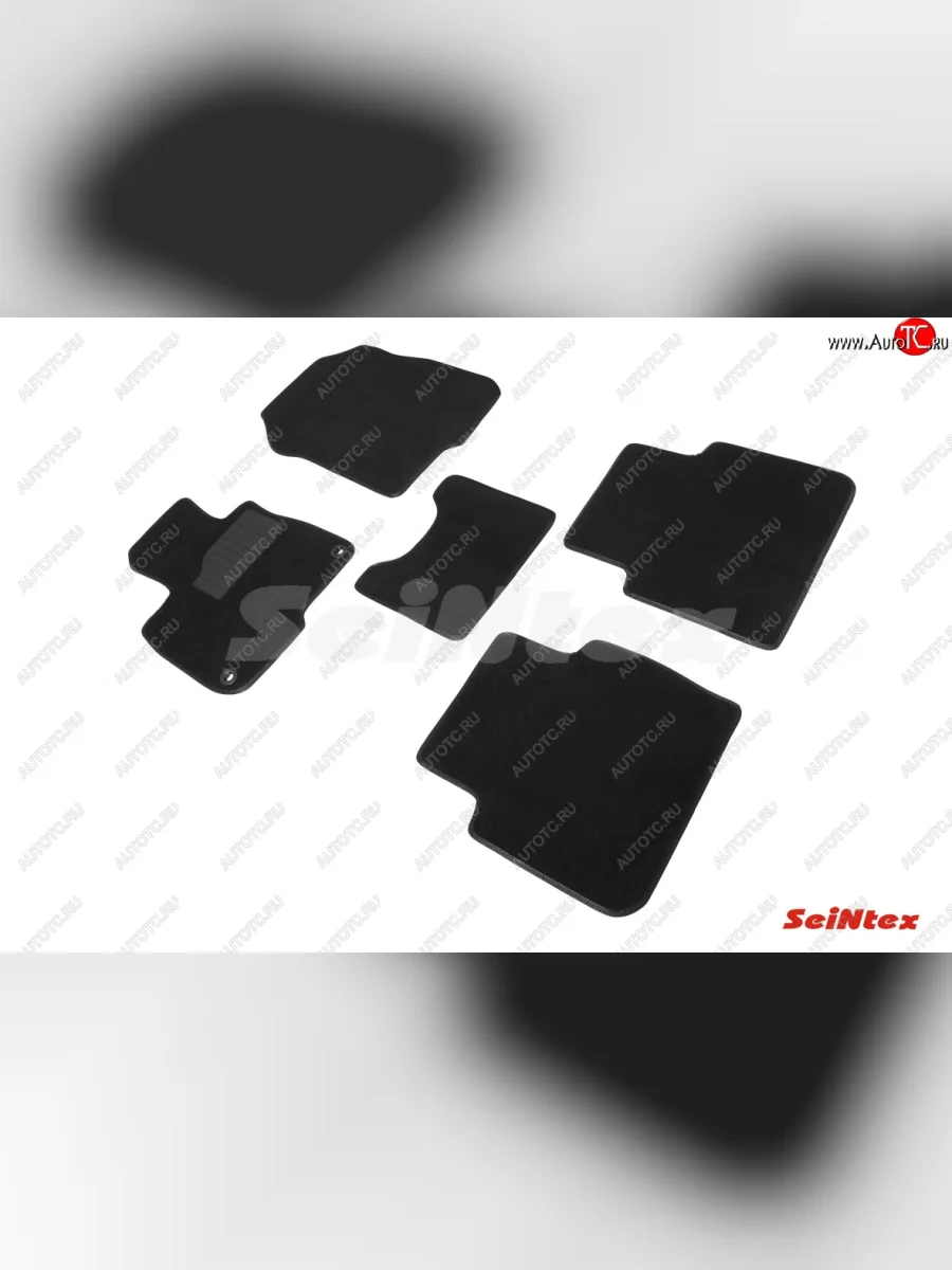 Комплект ворсовых ковриков в салон Seintex Honda CR-V RW,RT дорестайлинг (2016-2020)  с доставкой в г. Керчь