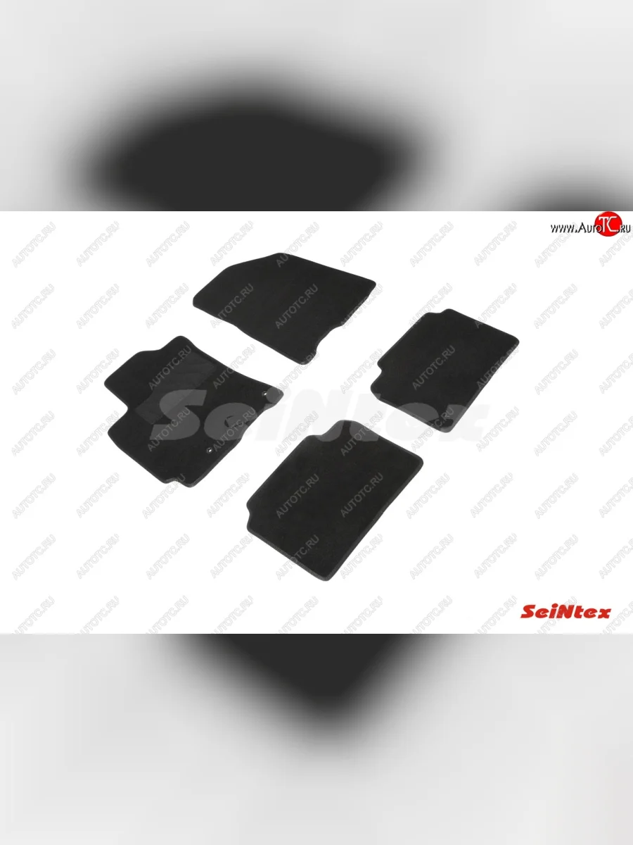 Комплект ворсовых ковриков в салон Seintex KIA Cerato 4 BD дорестайлинг седан (2018-2021)  в Керчи Республика Крым