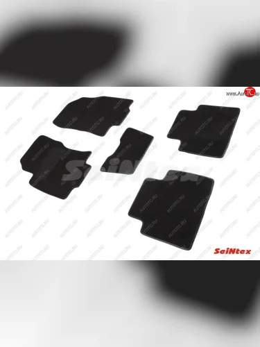 Комплект ворсовых ковриков в салон Seintex Renault Koleos 2 (2016-2025)