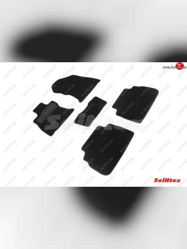 Комплект ворсовых ковриков в салон Seintex Subaru Forester SK/S14 дорестайлинг (2018-2021)