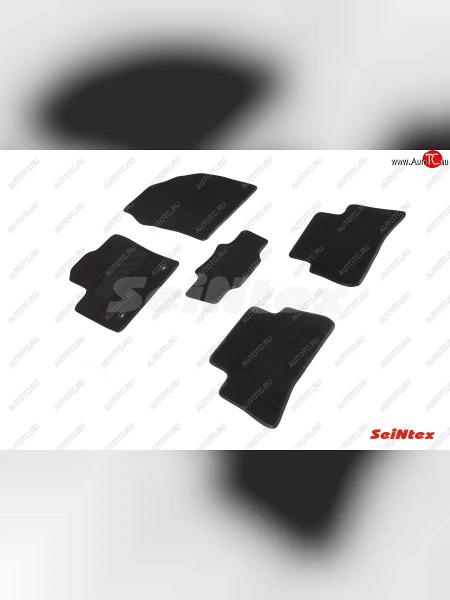 Комплект ворсовых ковриков в салон Seintex Toyota C-HR NGX10, ZGX10 дорестайлинг (2016-2019)  в Перми Пермском крае