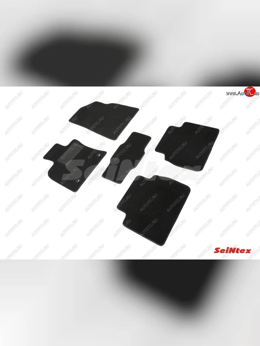 Комплект ворсовых ковриков в салон Seintex Toyota Camry XV70 дорестайлинг (2017-2021)  в Керчи Республика Крым