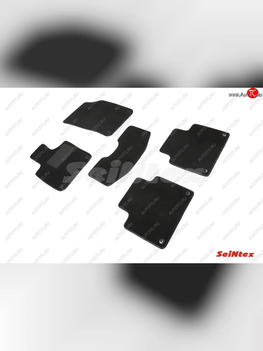 Комплект ворсовых ковриков в салон cross country Seintex Volvo V90 дорестайлинг (2016-2020)  в Самаре Самарской области