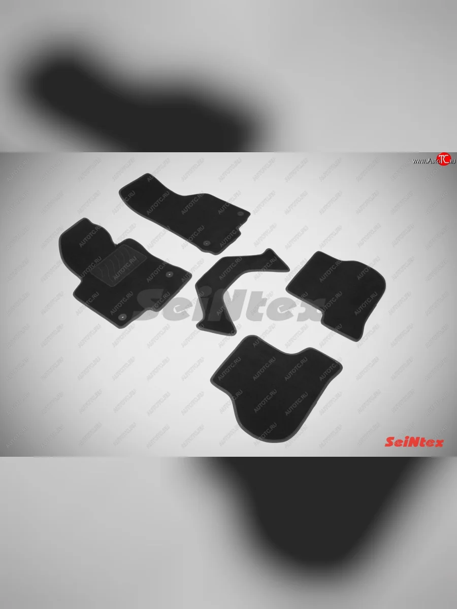 Комплект ворсовых ковриков в салон Seintex Volkswagen Golf 5 Mk5 хэтчбэк 5 дв. (2003-2009)  в Самаре Самарской области