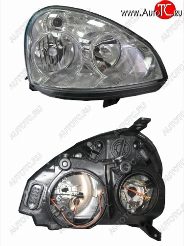 Правая Фара SAT Лада ВАЗ Приора 2170 седан дорестайлинг (2007-2014)