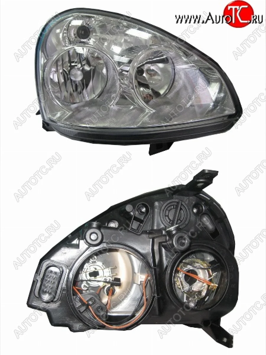 Правая Фара SAT Лада ВАЗ Приора 2170 седан дорестайлинг (2007-2014)  в Воронеже Воронежской области