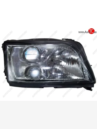 Правая передняя фара SAT (с туманкой) Audi A6 C4 универсал (1994-1997)