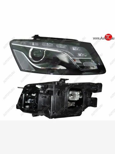Правая фара (под ксенон / диод) SAT Audi Q5 8R дорестайлинг (2008-2012)