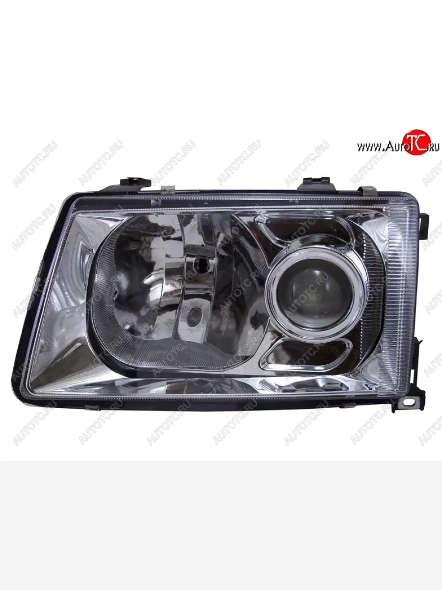 Левая передняя фара SAT (хрусталь/линза)  Audi 100 (1982-1987) C3  в Самаре Самарской области