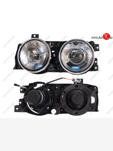 Левая передняя фара SAT BMW 5 серия  E34 - 7 серия  E32