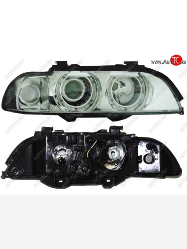 Правая фара SAT (хрусталь) BMW 5 серия E39 седан дорестайлинг (1995-2000)