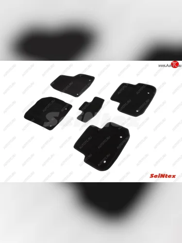 Комплект ворсовых 3D ковриков в салон Seintex Land Rover Discovery Sport L550 дорестайлинг (2014-2019)