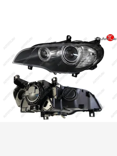 Левая фара (ксенон) SAT (AFS, под ксенон) BMW X5 E70 дорестайлинг (2006-2010)