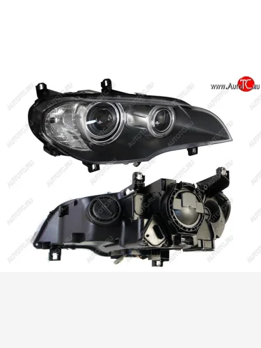 Правая фара SAT (AFS, под ксенон) BMW X5 E70 дорестайлинг (2006-2010)