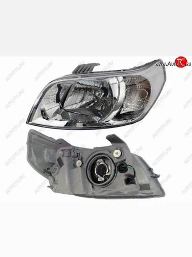 Левая передняя фара SAT Chevrolet Aveo T250 хэтчбек 5 дв рестайлинг (2006-2011)