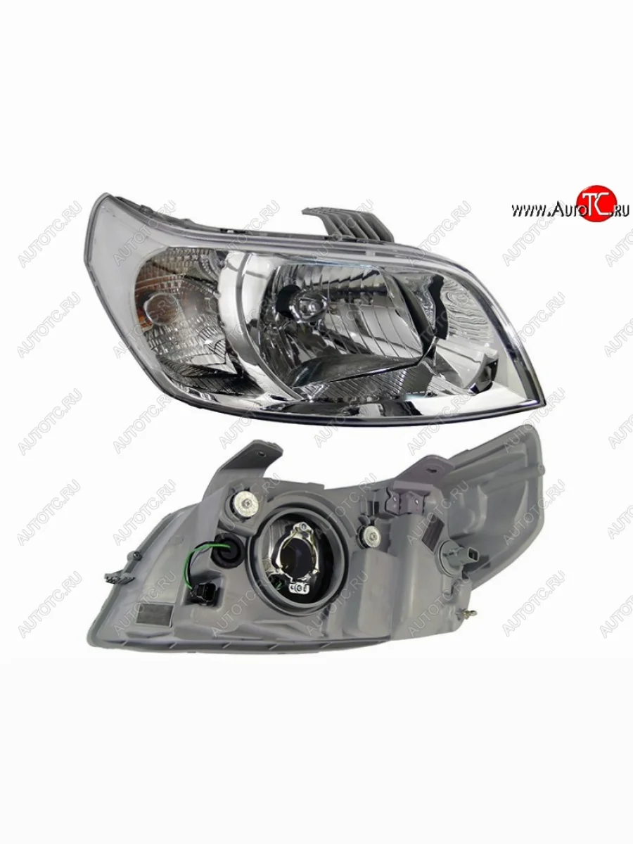 Правая передняя фара SAT Chevrolet Aveo T250 (2006-2011) хэтчбек 5 дв рестайлинг с доставкой в г. Кемерово