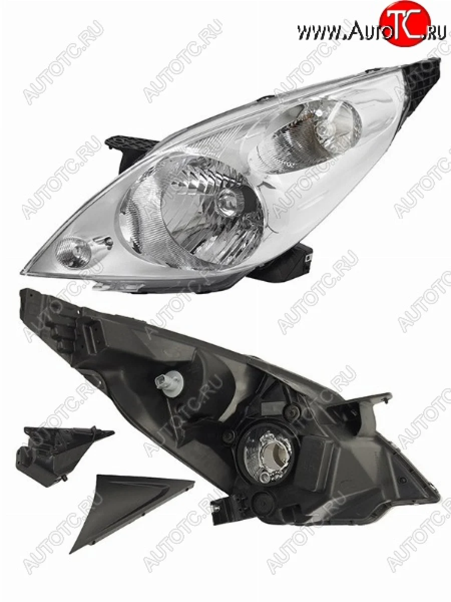 Левая фара SAT Chevrolet Spark M300 дорестайлинг (2010-2015)  в Керчи Республика Крым