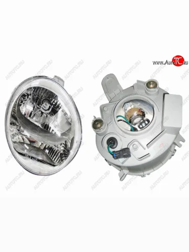 Левая передняя фара SAT Daewoo Matiz M150 рестайлинг (2000-2016)