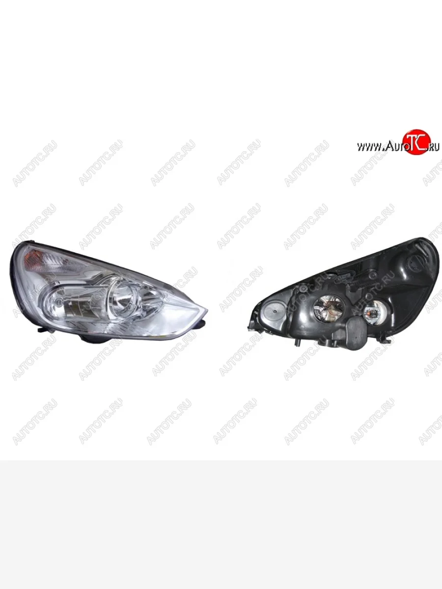 Правая передняя фара SAT Ford S-Max 1 (2006-2010) дорестайлинг с доставкой в г. Кемерово