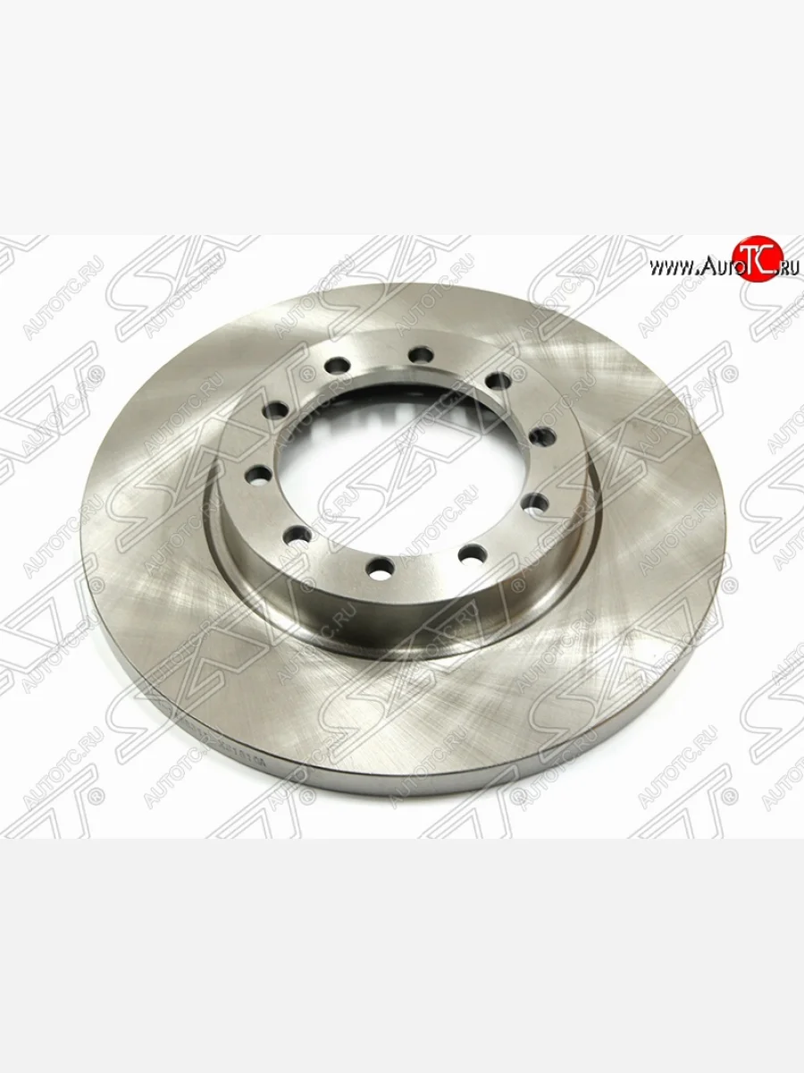 Задний тормозной диск SAT (не вентилируемый, d284 мм) Ford Transit цельнометаллический фургон (2006-2014)  в Керчи Республика Крым