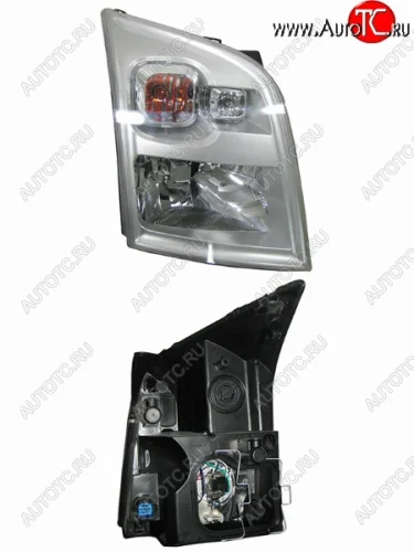 Правая фара SAT (c электрокорректором) Ford Transit цельнометаллический фургон (2006-2014)