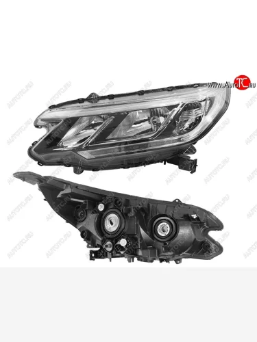 Левая фара SAT Honda CR-V RM1,RM3,RM4 рестайлинг (2014-2018)