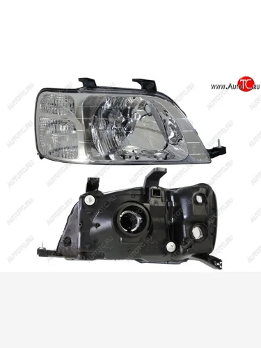 Правая передняя фара SAT (евросвет) Honda CR-V RD1,RD2,RD3  дорестайлинг (1995-1998)