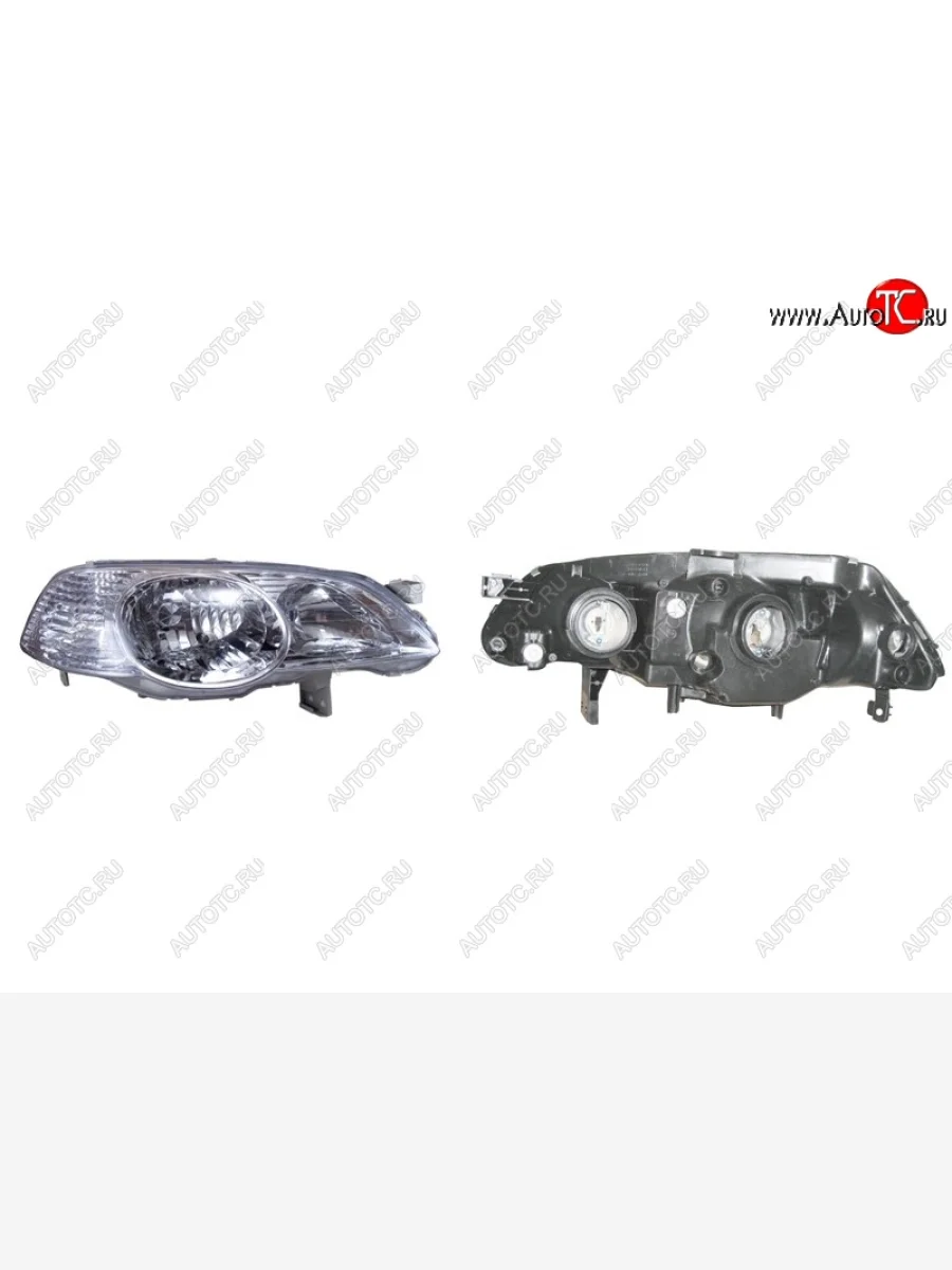 Правая передняя фара SAT (хром, Евросвет) Honda Odyssey 2 (1999-2003) с доставкой в г. Кемерово