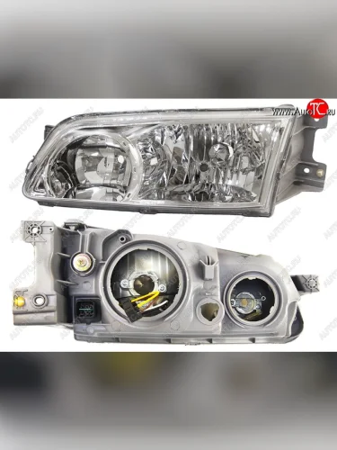 Левая передняя фара SAT (с электрокорректором) Hyundai Starex/H1 A1 дорестайлинг (1997-2004)