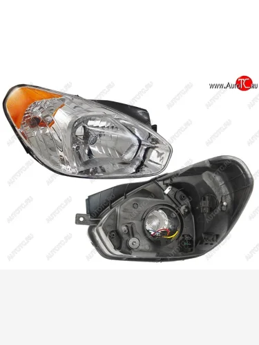 Правая фара SAT Hyundai Accent 3 MC хэтчбек (2005-2011)