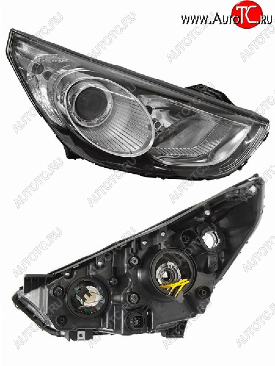 Правая передняя фара SAT Hyundai IX35 LM (2009-2013) дорестайлинг с доставкой в г. Кемерово