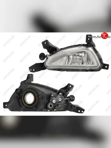 Левая противотуманная фара SAT Hyundai Tucson  TL (2015-2018) дорестайлинг