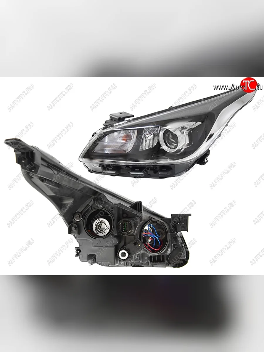 Левая передняя фара SAT KIA Rio X-line (2017-2021)  в Самаре Самарской области